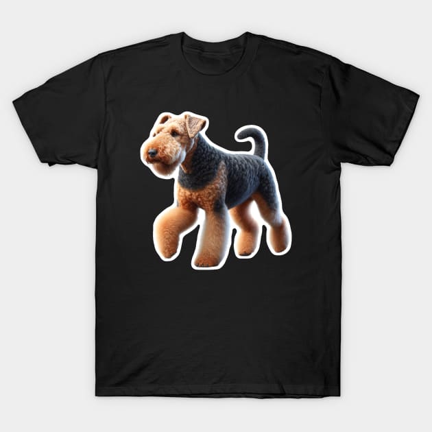 Airedale Terrier T-Shirt by millersye